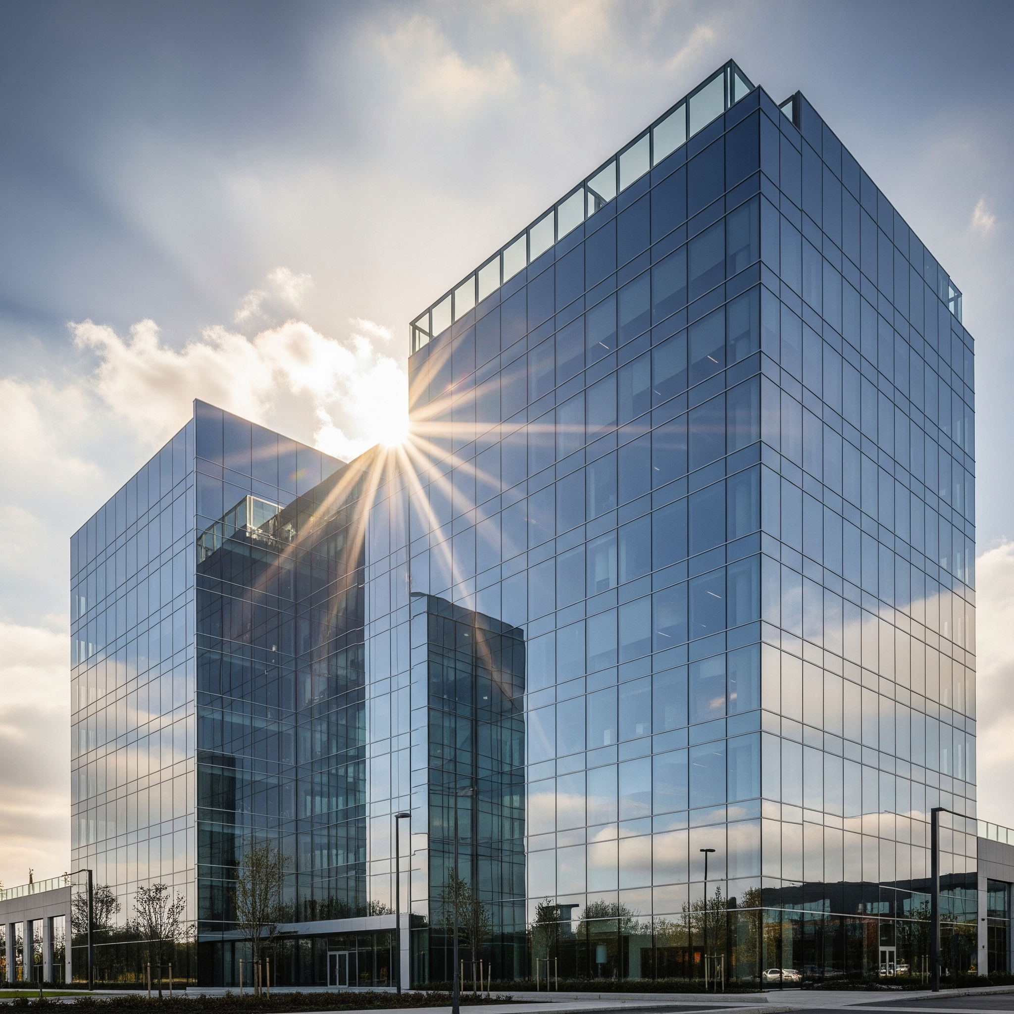 Modern 3D Architectural Residential Building Design and Rendering