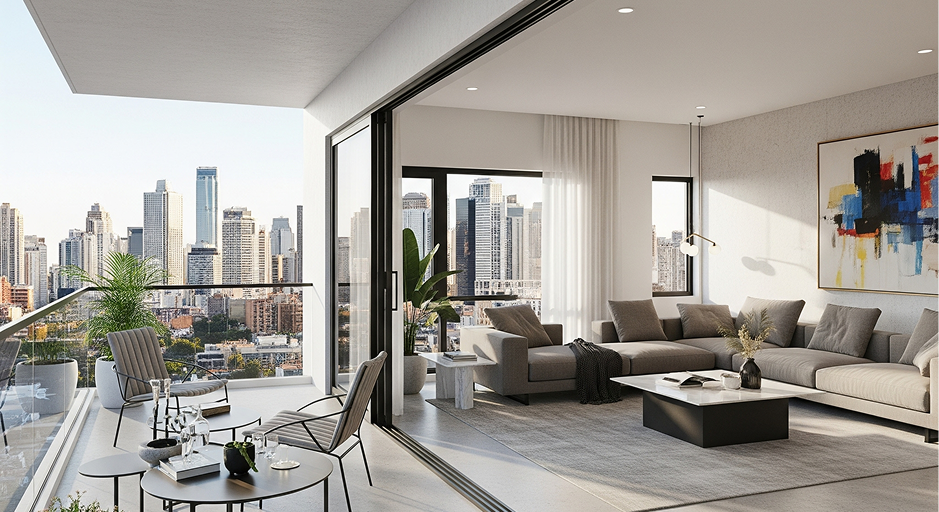 Modern minimalist office interior design in Chhatrapati Sambhajinagar by Inteligies